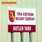 Iowa Northern Butler Yard - just west of Waverly